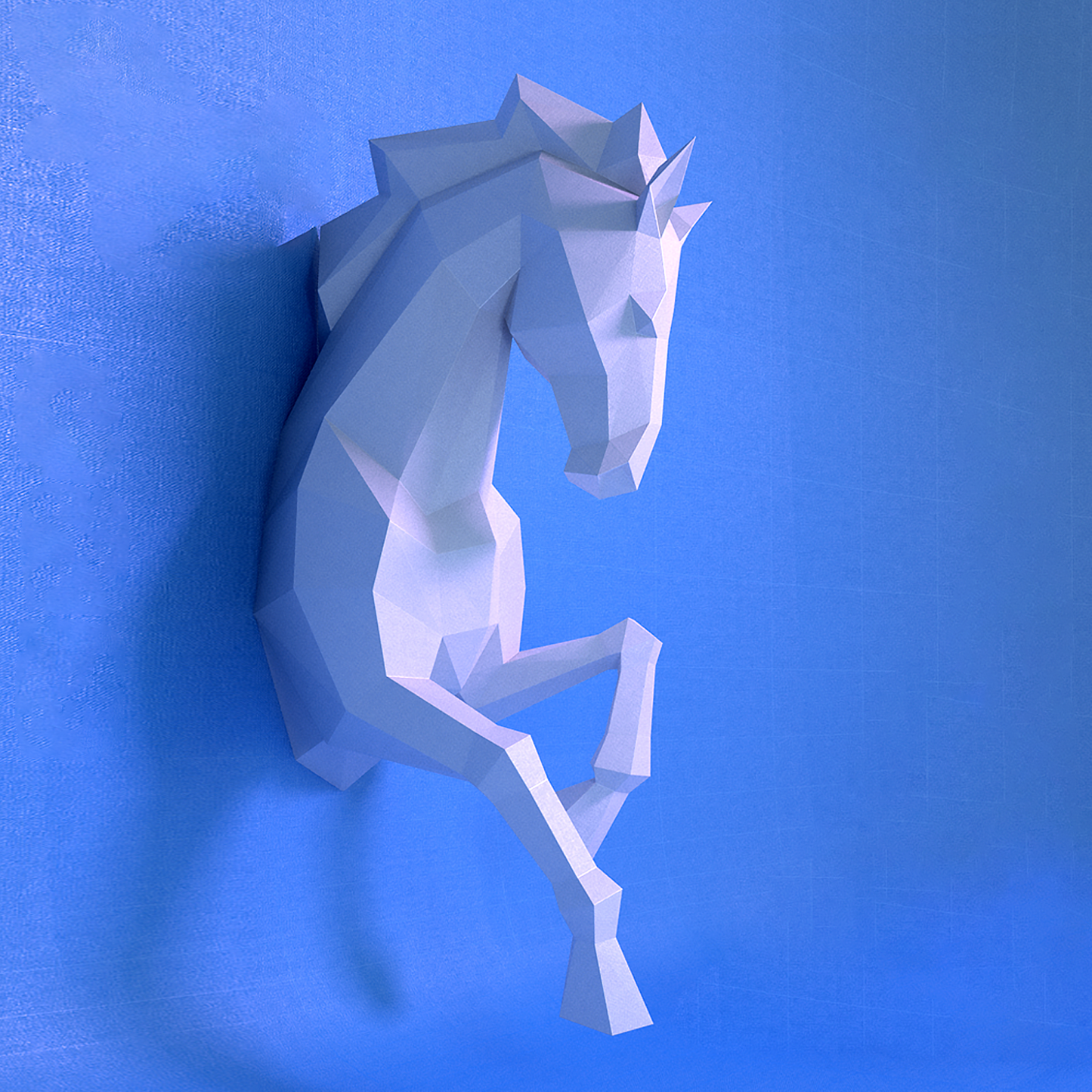 Horse Paper Model template |Horse paper Sculpture |Horse Papercraft Kit DIY 3D Paper Crafts