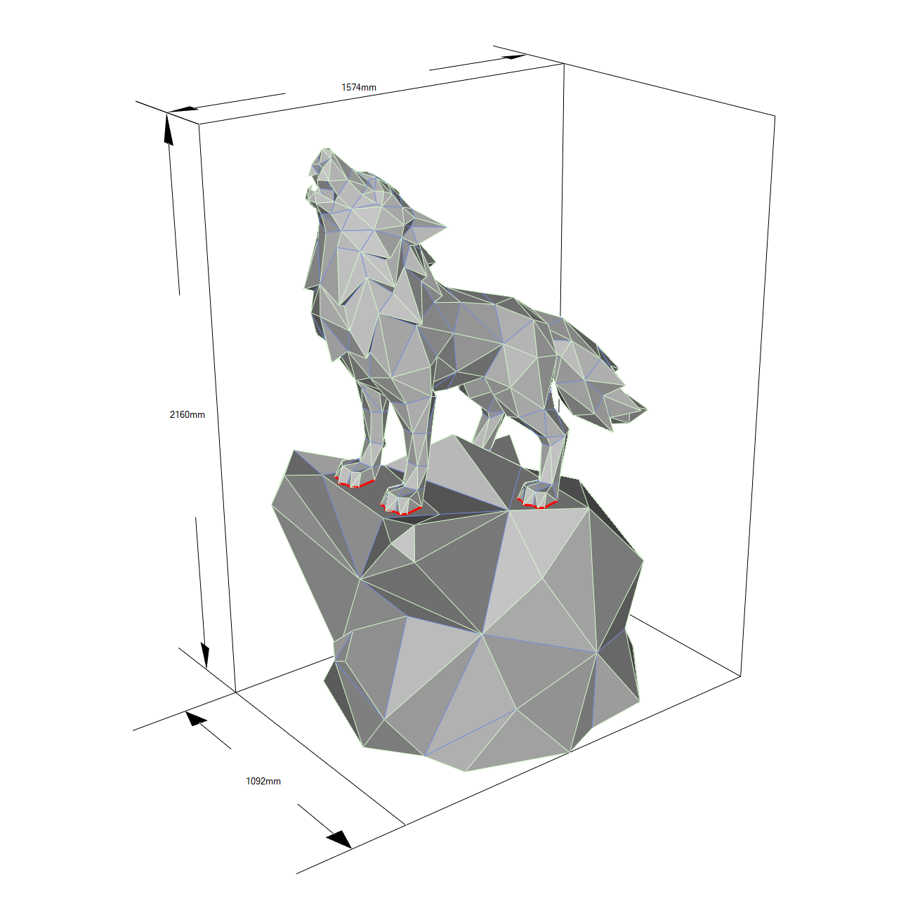 Custom Order - Wolf - Mr Patrik Strnad